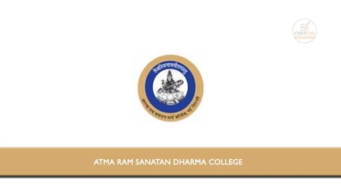 Atma Ram Sanatan Dharma College Invited Online Applications From ...