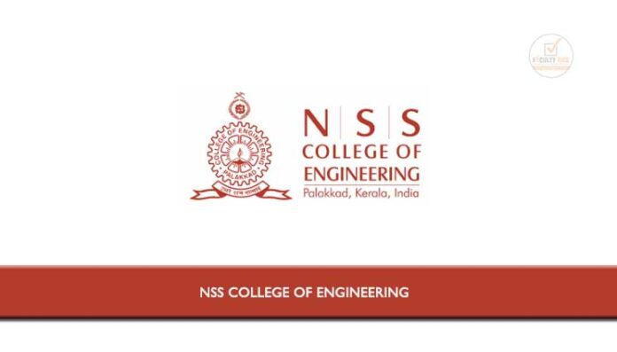 Nss College Of Engineering Invited Applications From Eligible