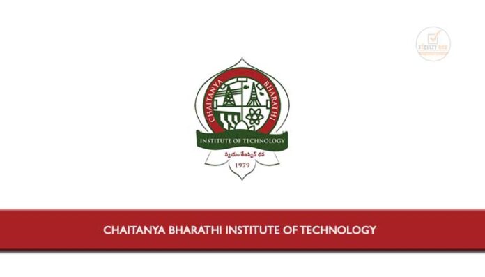 Chaitanya Bharathi Institute Of Technology Invited Applications From ...