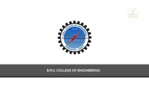 B.M.S. College of Engineering (BMSCE) Applications are invited for the ...