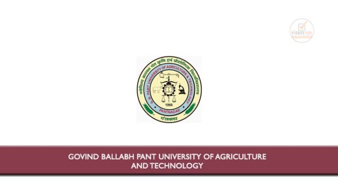 G.B.Pant University Of Agriculture And Technology Applications In The ...